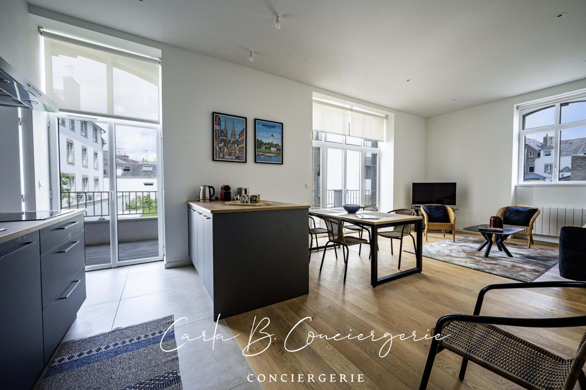 L'Ecrin Concarneau 4 Personnes Apartment Exterior photo